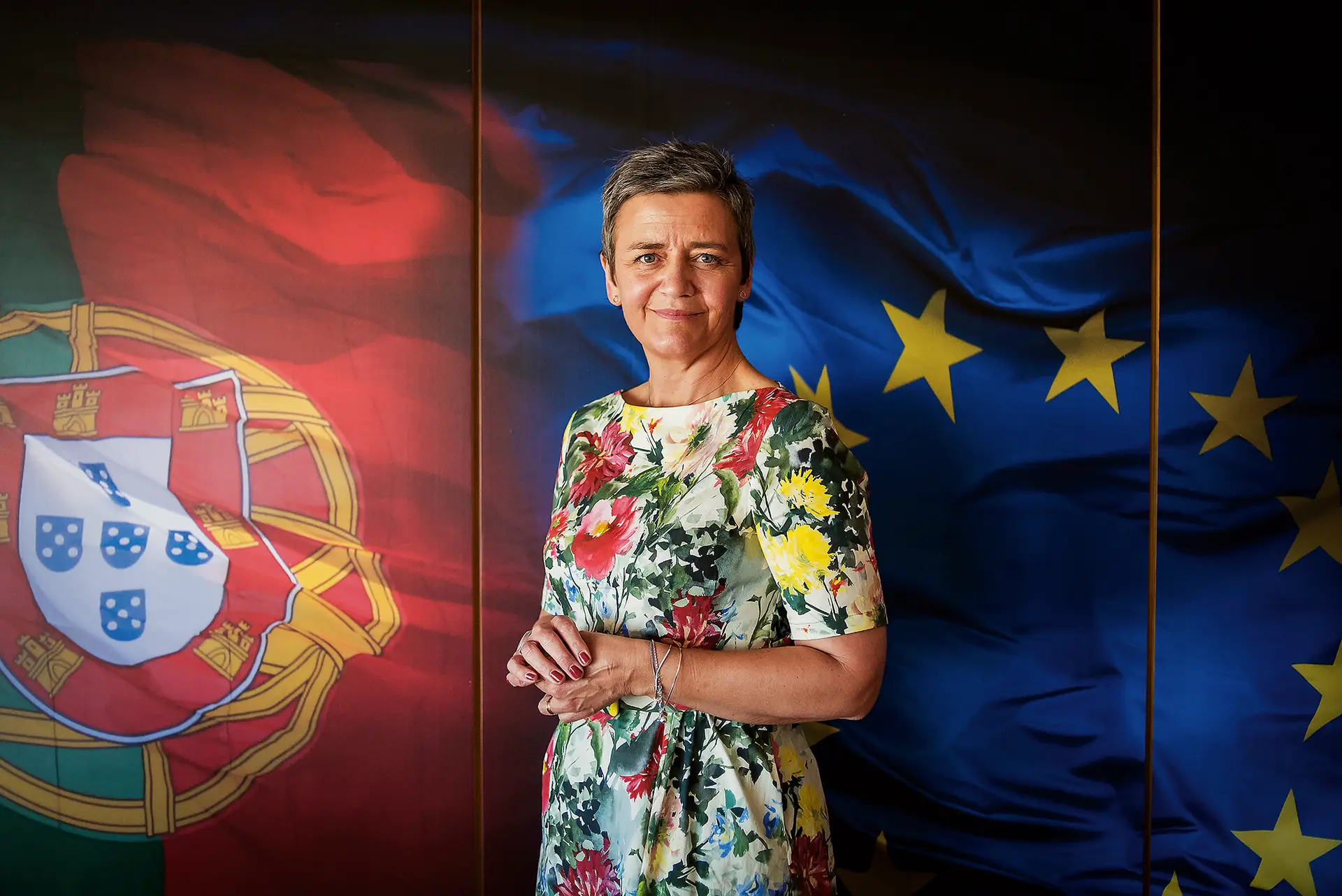 Merghrete Vestager, Comuissária Europeia, diz que tem estado a trabalhar com o governo português para viabilizar a TAP