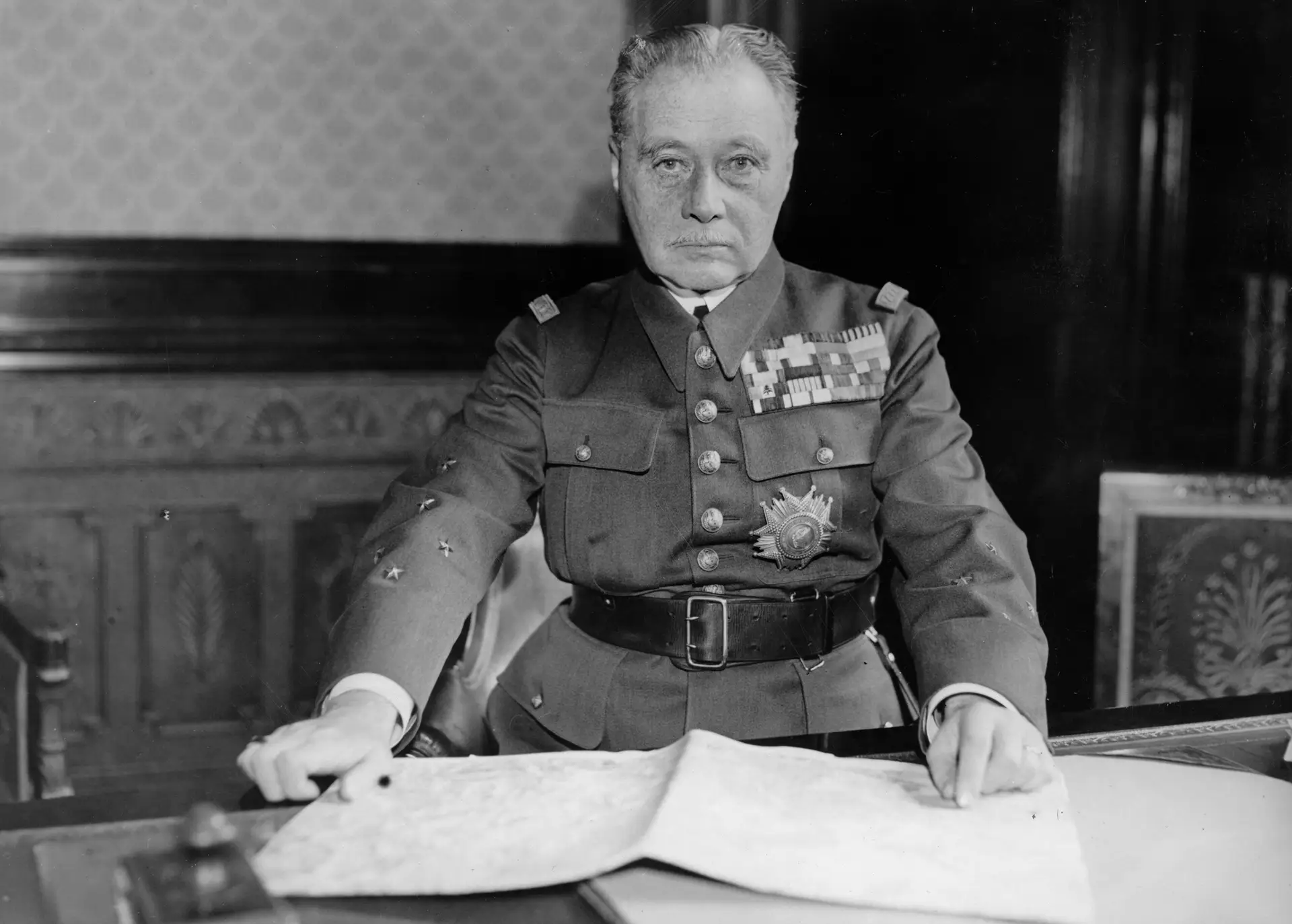 General Maurice Gamelin, o comandante francês demitido