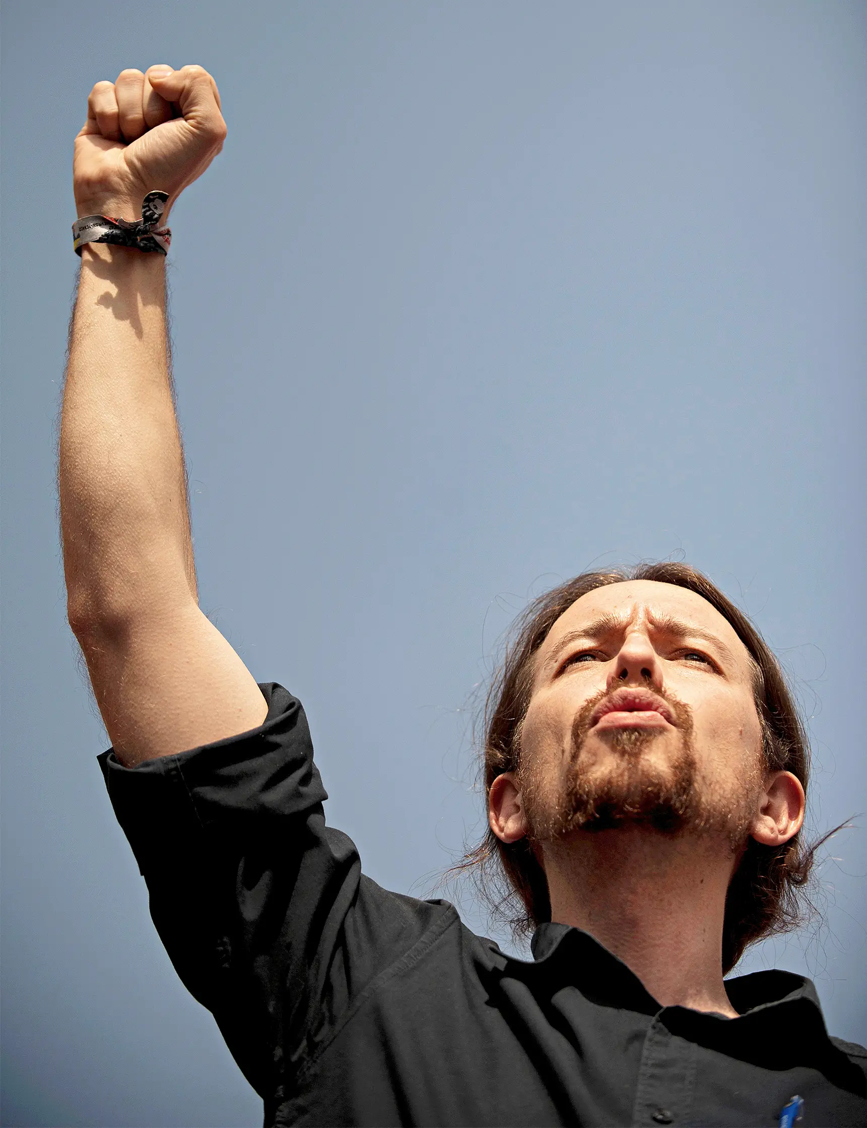 Professor universitário que ganhou destaque nos acampamentos contra a austeridade em 2014, Pablo Iglesias é hoje parceiro de Governo dos socialistas