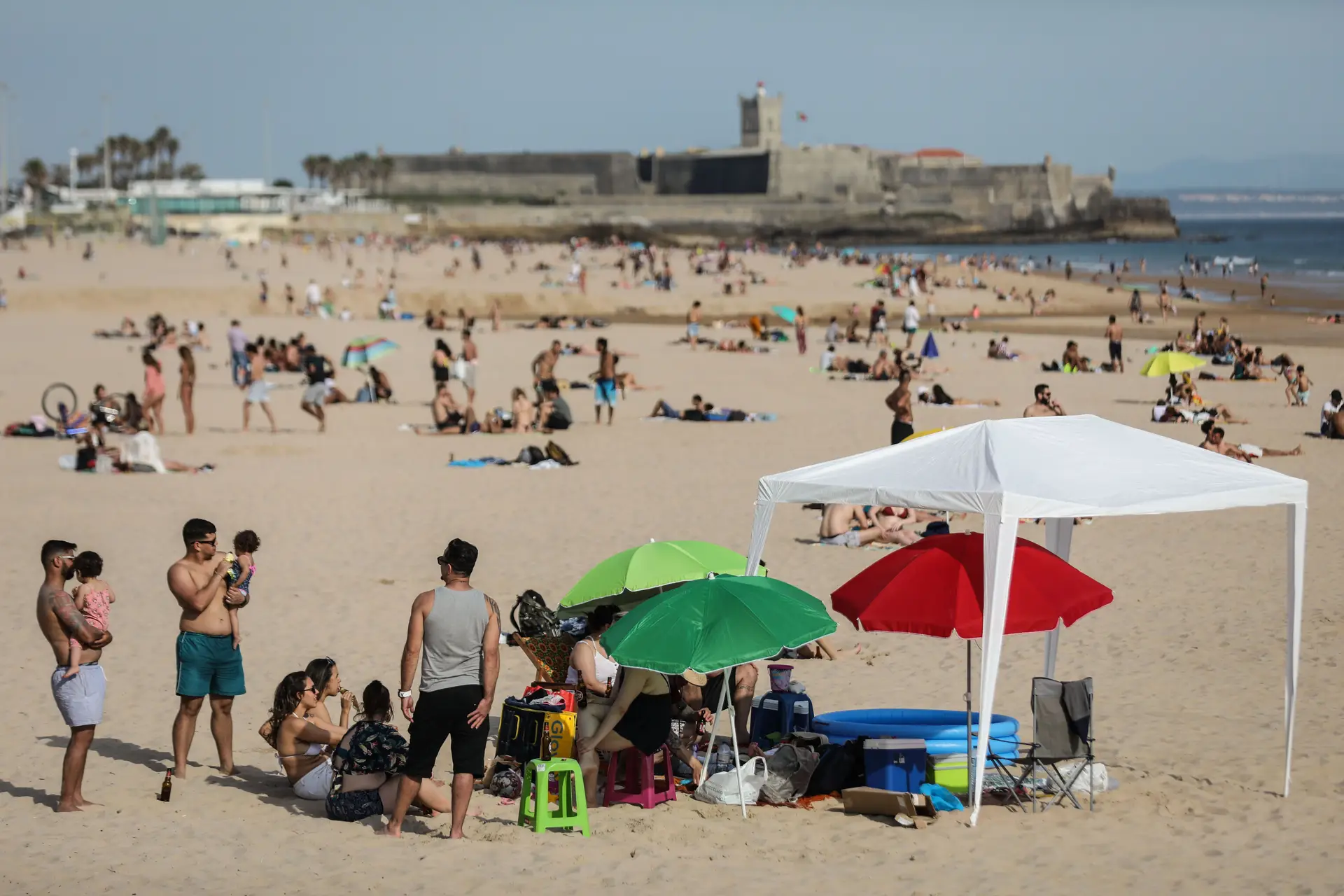 Get Cores da queda do casamento de praia For Android