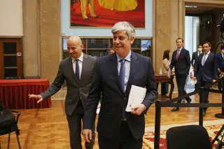 Centeno revela que já falou com Costa sobre Banco de Portugal: "Ser governante não é cadastro"