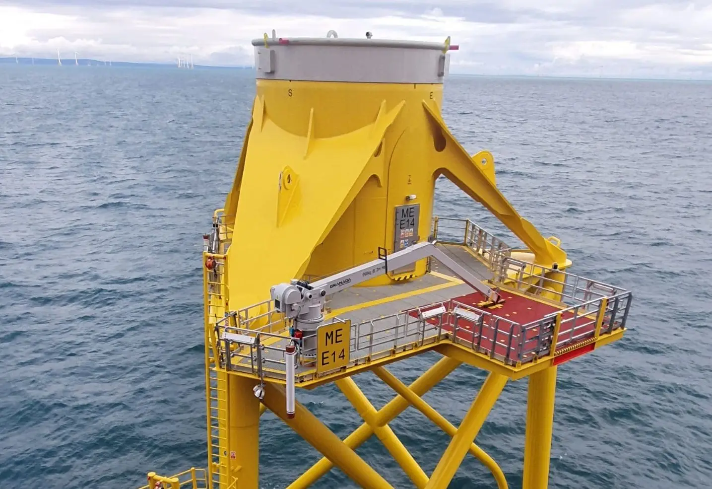 Estruturas de suporte das torres para Moray East estão a ser fabricadas e fornecidas pela empresa DEME Offshore.