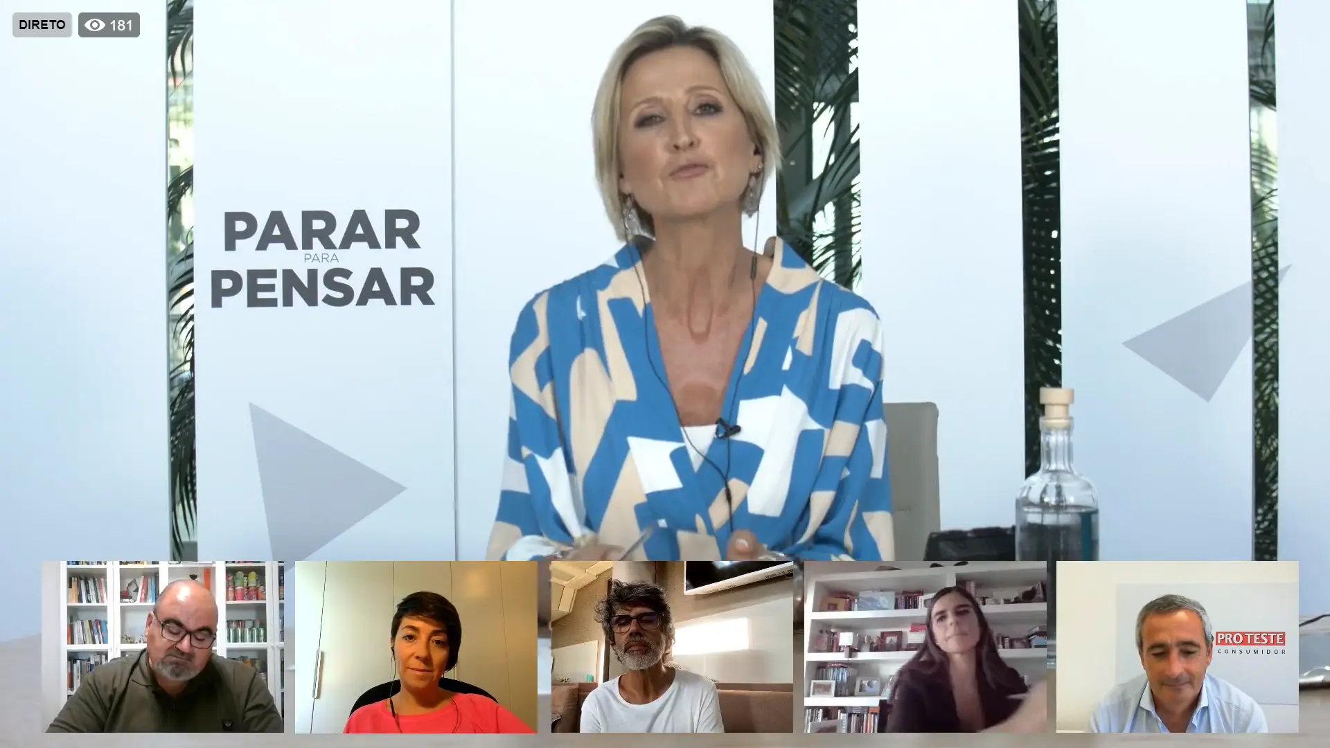 A jornalista da SIC Notícias, Marta Atalaya, conduziu uma conversa que teve a presença de João Dionísio, Filipa Guimarães, Carlos Coelho, Sandra Alvarez e António Balhanas