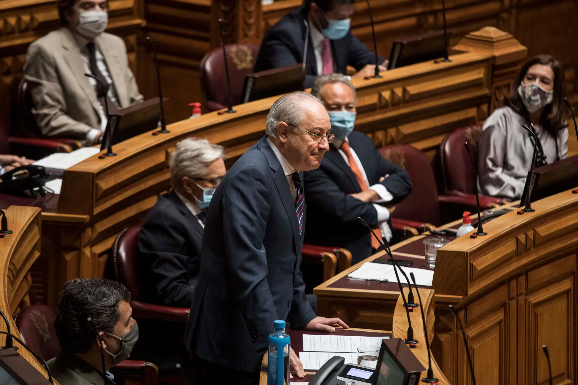 Rui Rio a usar da palavra no debate do Estado da Nação de 2020