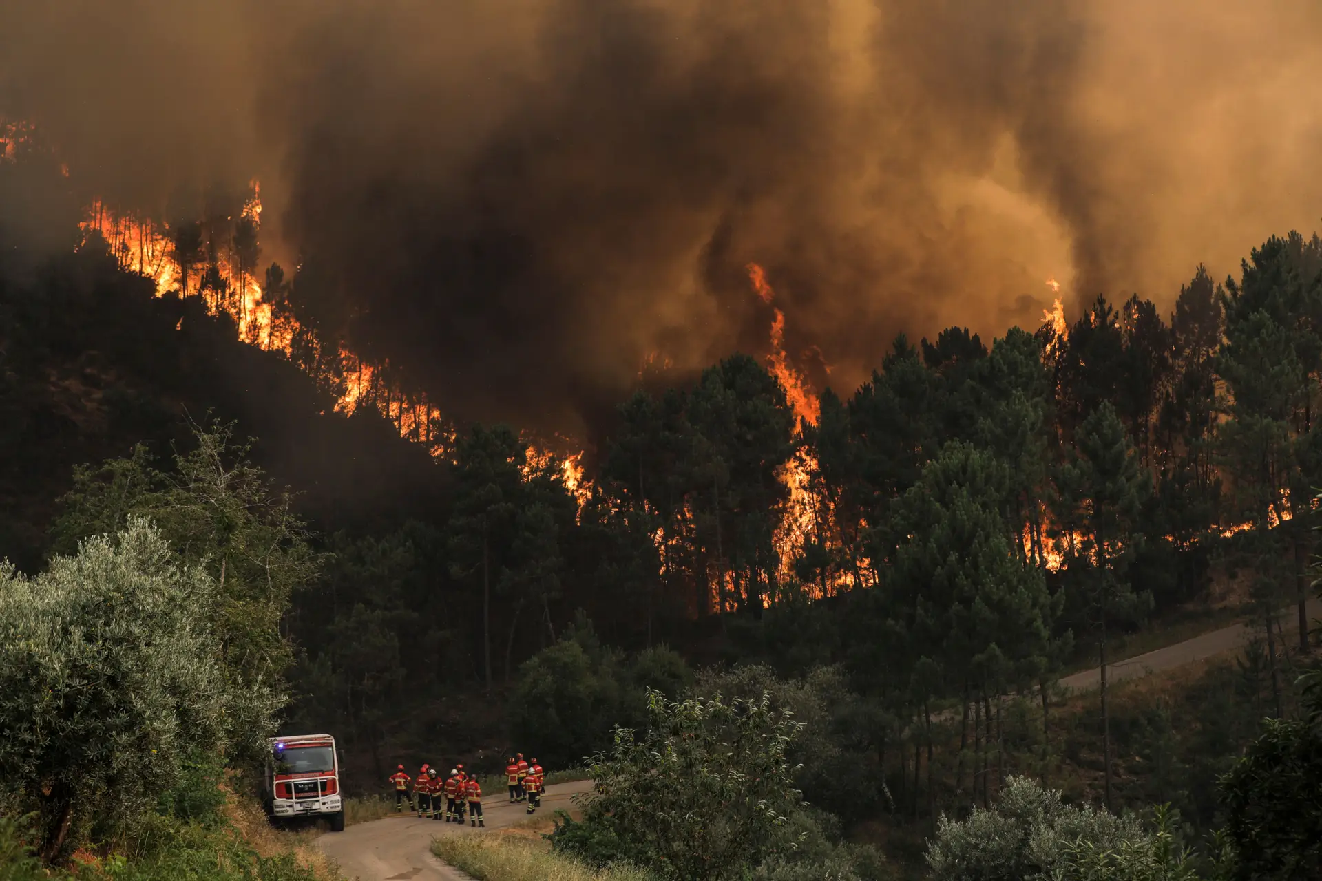 Incêndio em Oleiros, a 26 de julho de 2020