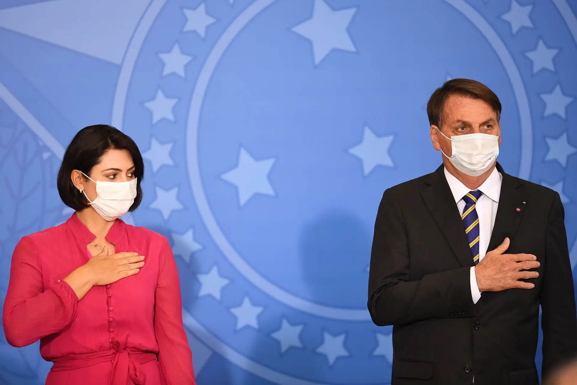 Michelle e Jair Bolsonaro