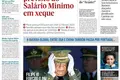 Aumento previsto do salário mínimo em xeque