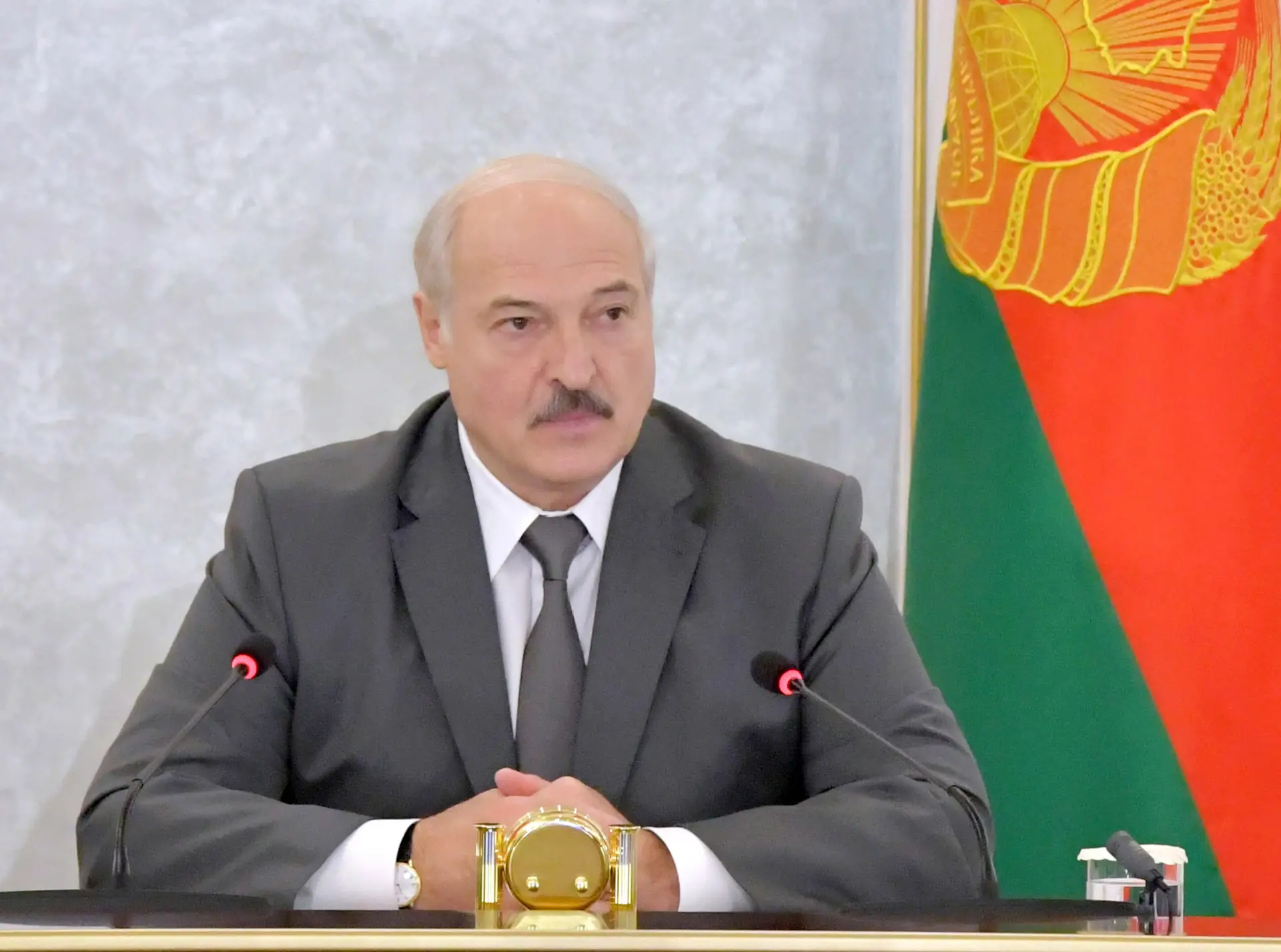 O Presidente da Bielorrússia, Alexander Lukashenko