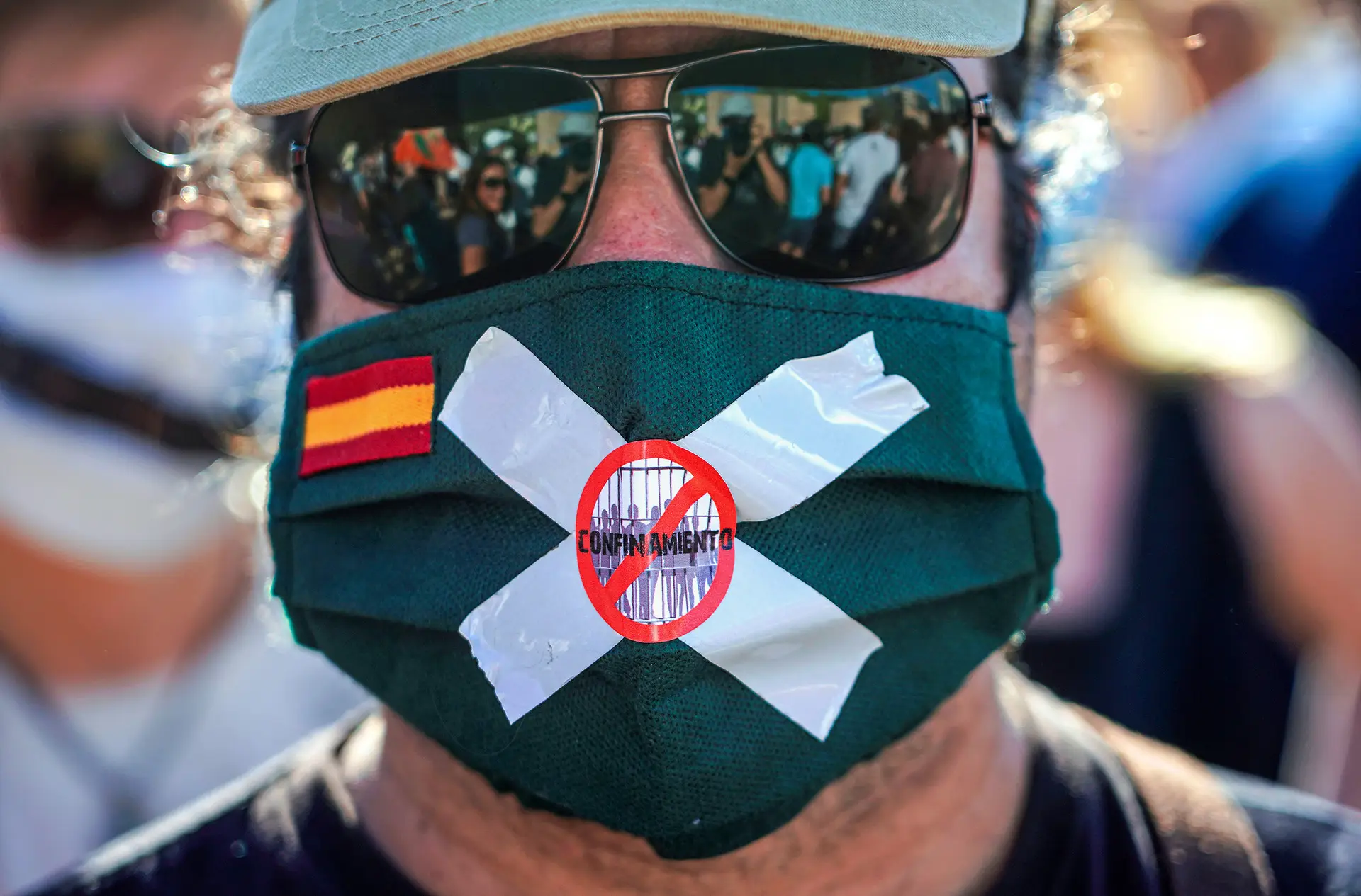 Movimento antimáscaras ganha adeptos em Portugal