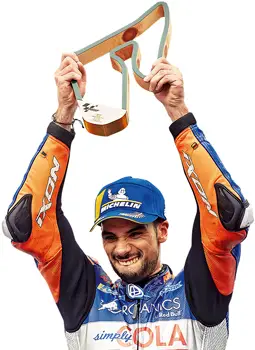 “Um primeiro triunfo no MotoGP é um alívio e uma responsabilidade”