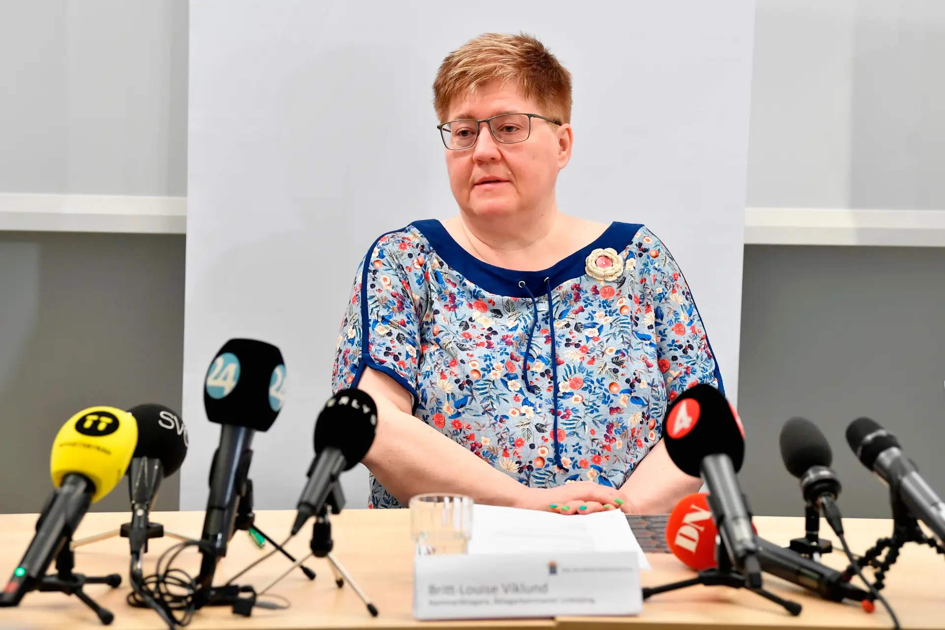 Britt-Louise Viklund, a procuradora responsável pela investigação dos crimes ocorridos em Linkoping, Suécia