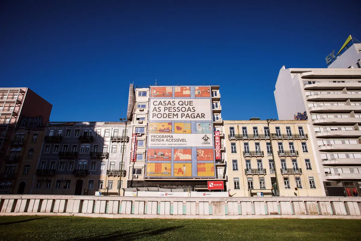 A Câmara de Lisboa tem estado a construir várias casas dentro do Programa de Renda Acessível
