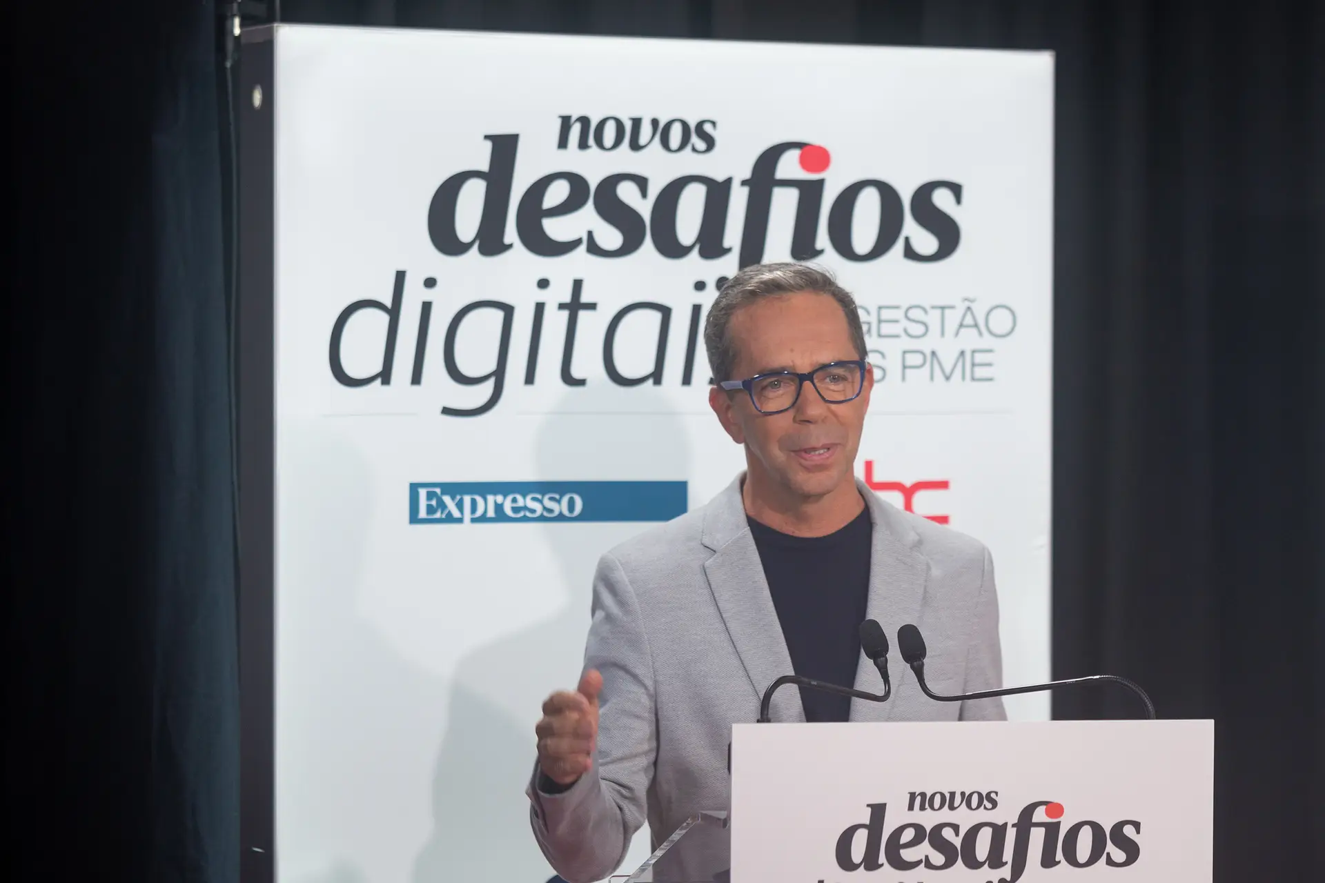 Ricardo Parreira fez a introdução ao evento de apresentação do estudo “Novos desafios digitais, a gestão das PME”