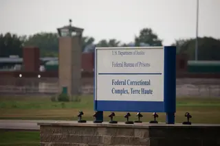 In July, the Death Penalty Action group, which is fighting to end the death penalty in the United States, held a demonstration in front of the Terre Haute complex