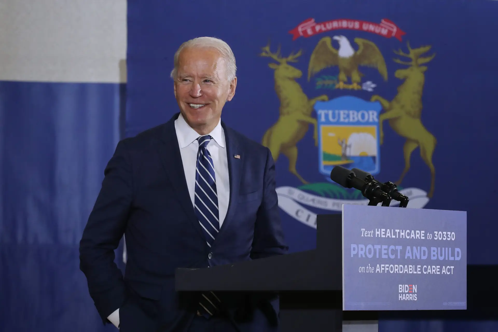 Joe Biden em campanha