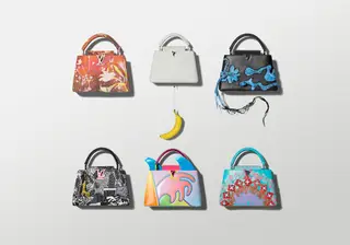 Contribui para o aumento das vendas de Moda e Acessórios em Pele do grupo LVMH, a carteira Capucine da Louis Vuitton, reinterpretada por seis artistas contemporâneos…