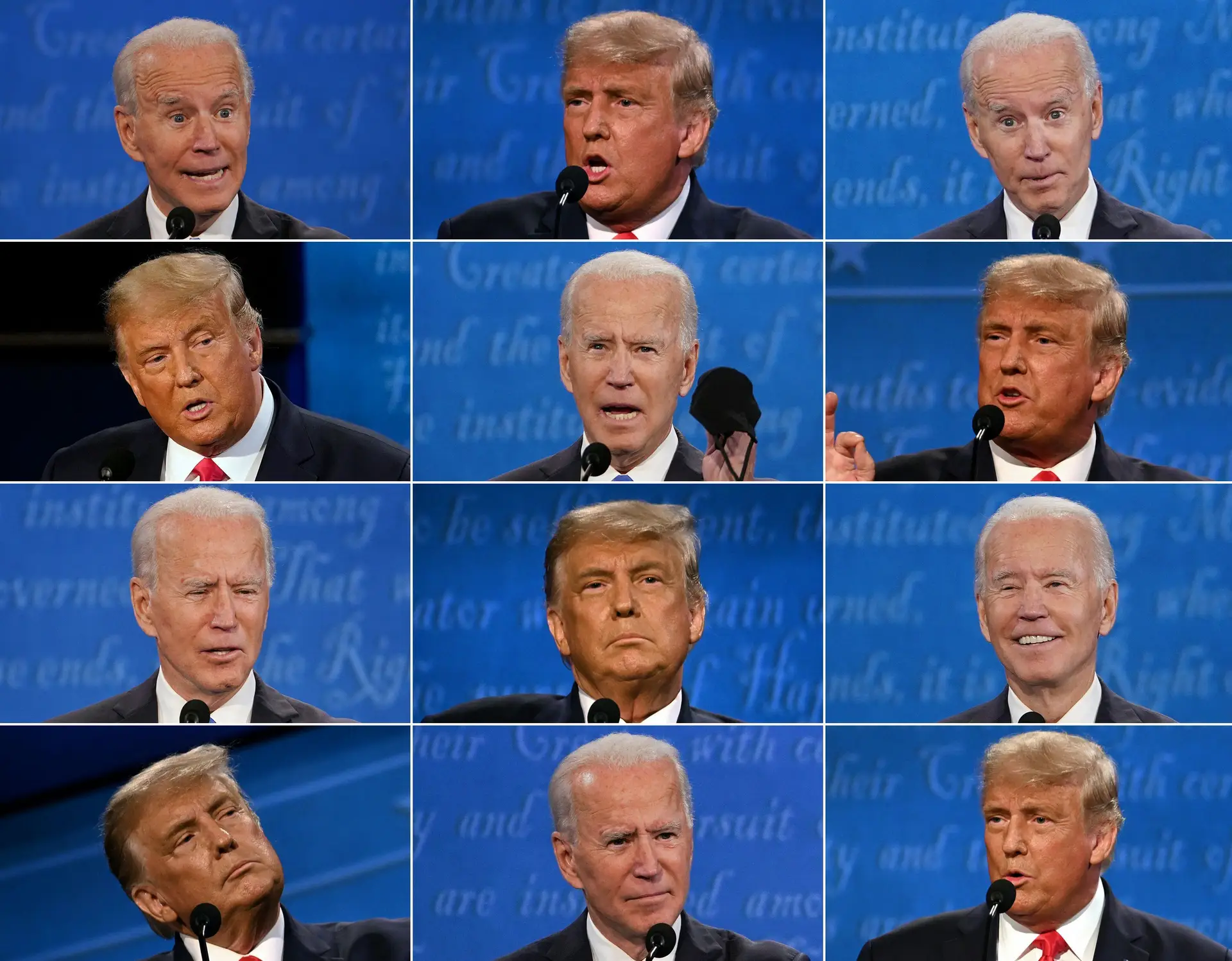 Recandidaturas de Biden e de Trump às presidenciais de 2024 com pouco apoio entre os eleitores, mostra sondagem