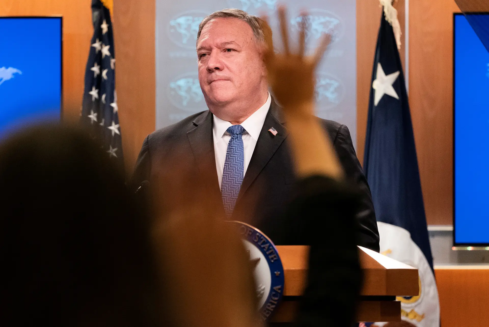 Eleições nos EUA. Pompeo garante “transição pacífica” para segundo mandato de Trump