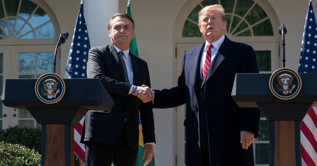 Bolsonaro impedido de viajar para a posse de Trump nos EUA