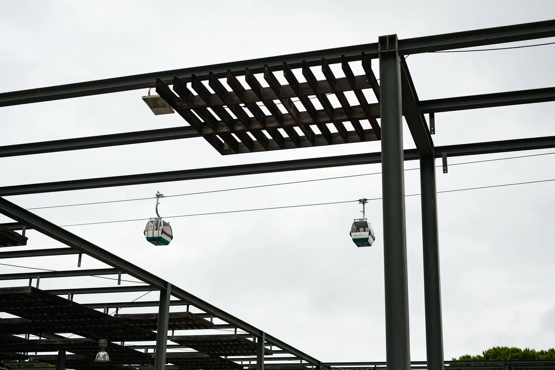 O dia em que até os teleféricos da Expo pararam