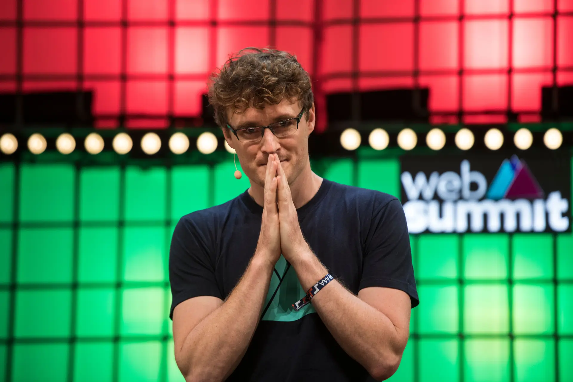 Paddy Cosgrave, na Web Summit de Lisboa