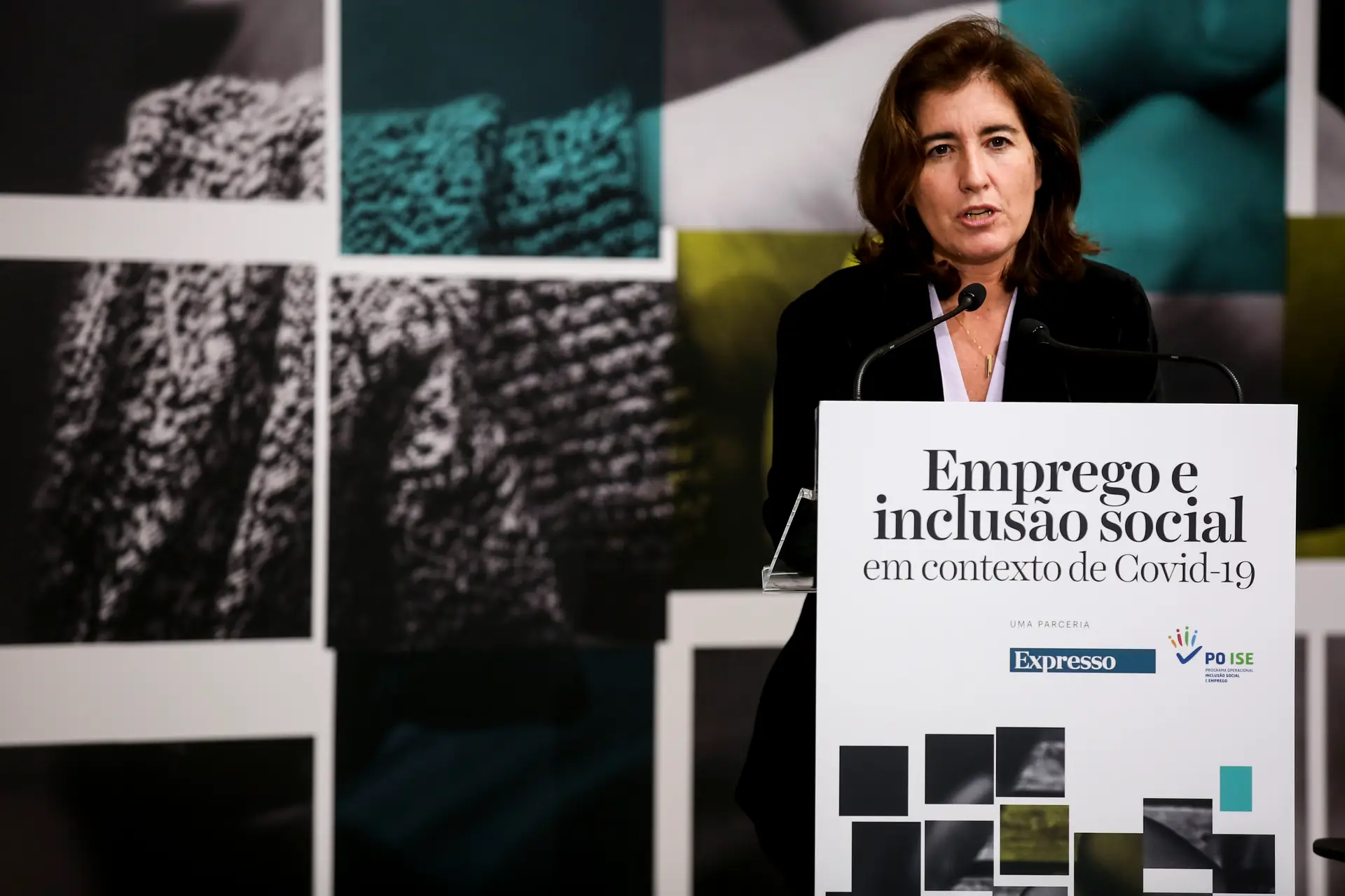 Ana Mendes, ministra do Trabalho, Solidariedade e Segurança Social, marcou presença no evento