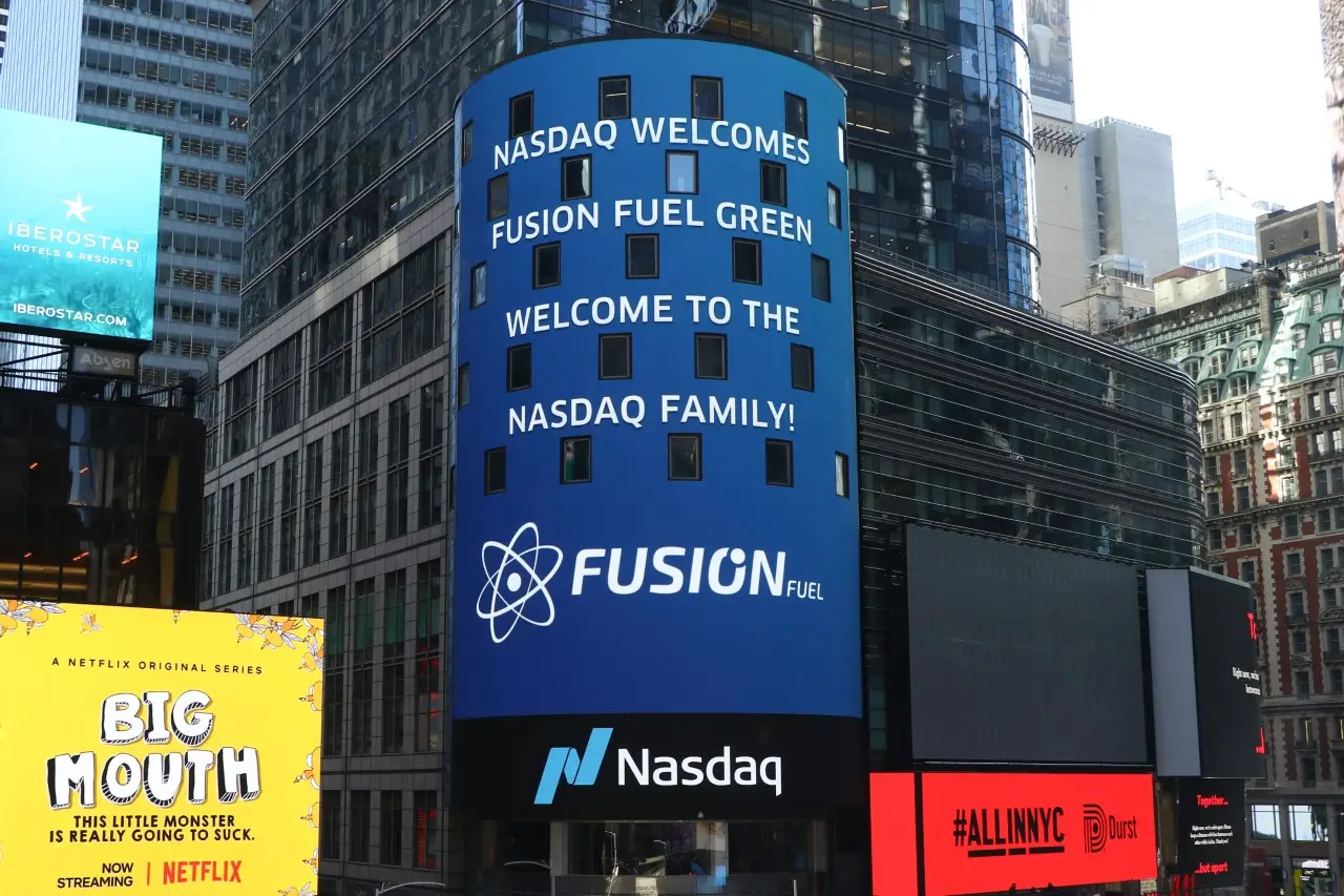 Fusão entre a Fusion Fuel e a HL garantiu 70 milhões de dólares à empresa portuguesa e um lugar no Nasdaq