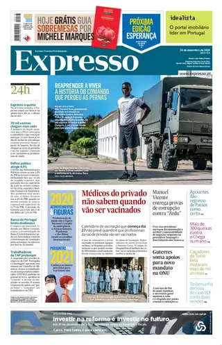 Profissionais de Saúde são a Figura do Ano 2020 para o Expresso Profissionais de Saúde são a Figura do Ano 2020 para o Expresso