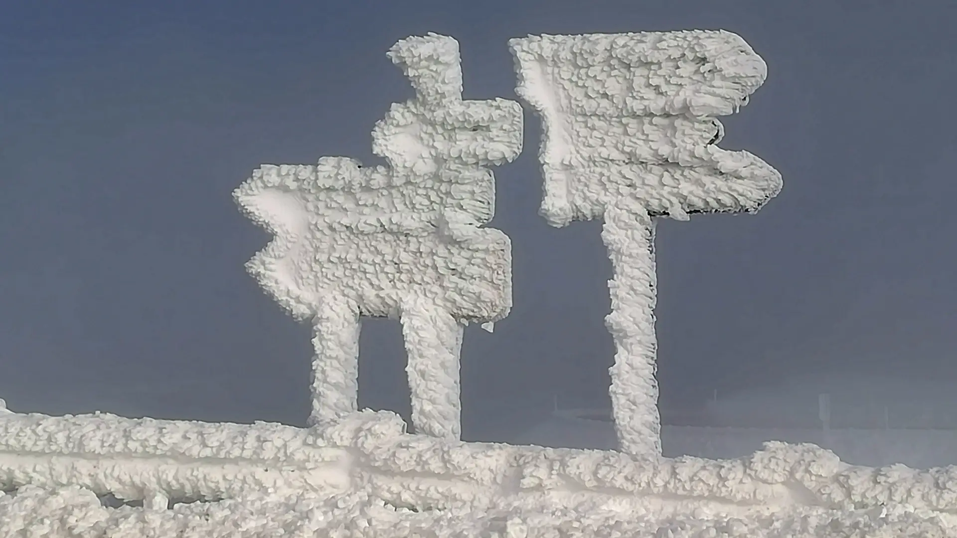 Neve encerra estradas de acesso à Torre na serra da Estrela - Expresso