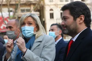 The French far right takes Ventura's hand: Le Pen in Lisbon attacks Costa over immigration