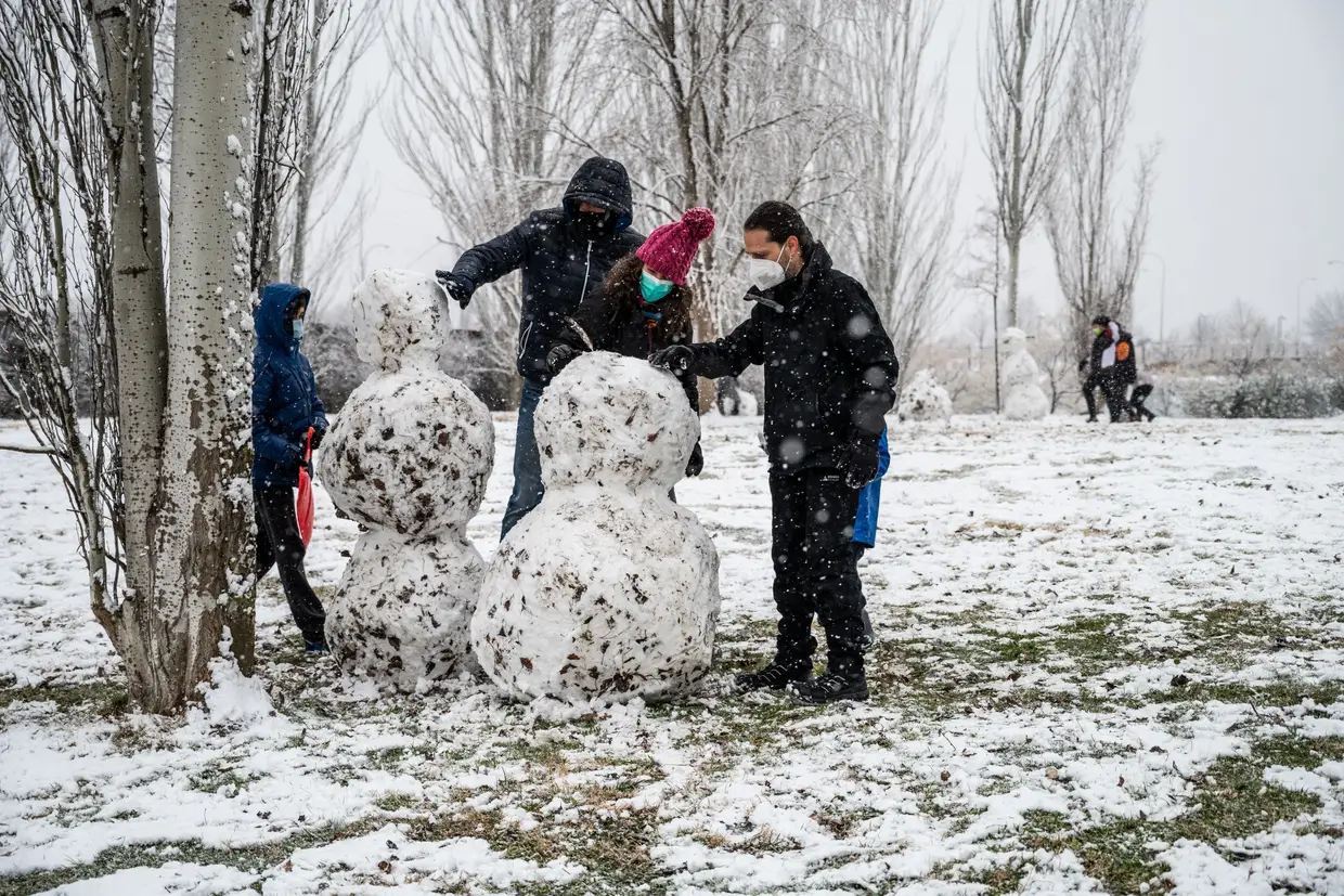 E para outras atividades lúdicas entre a neve e o gelo