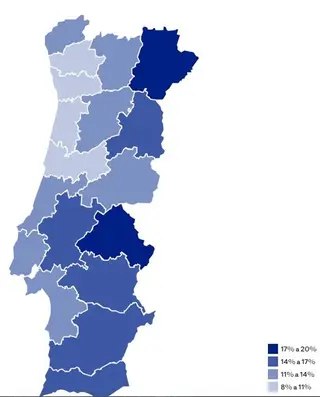 A votação em Ventura nestas presidenciais