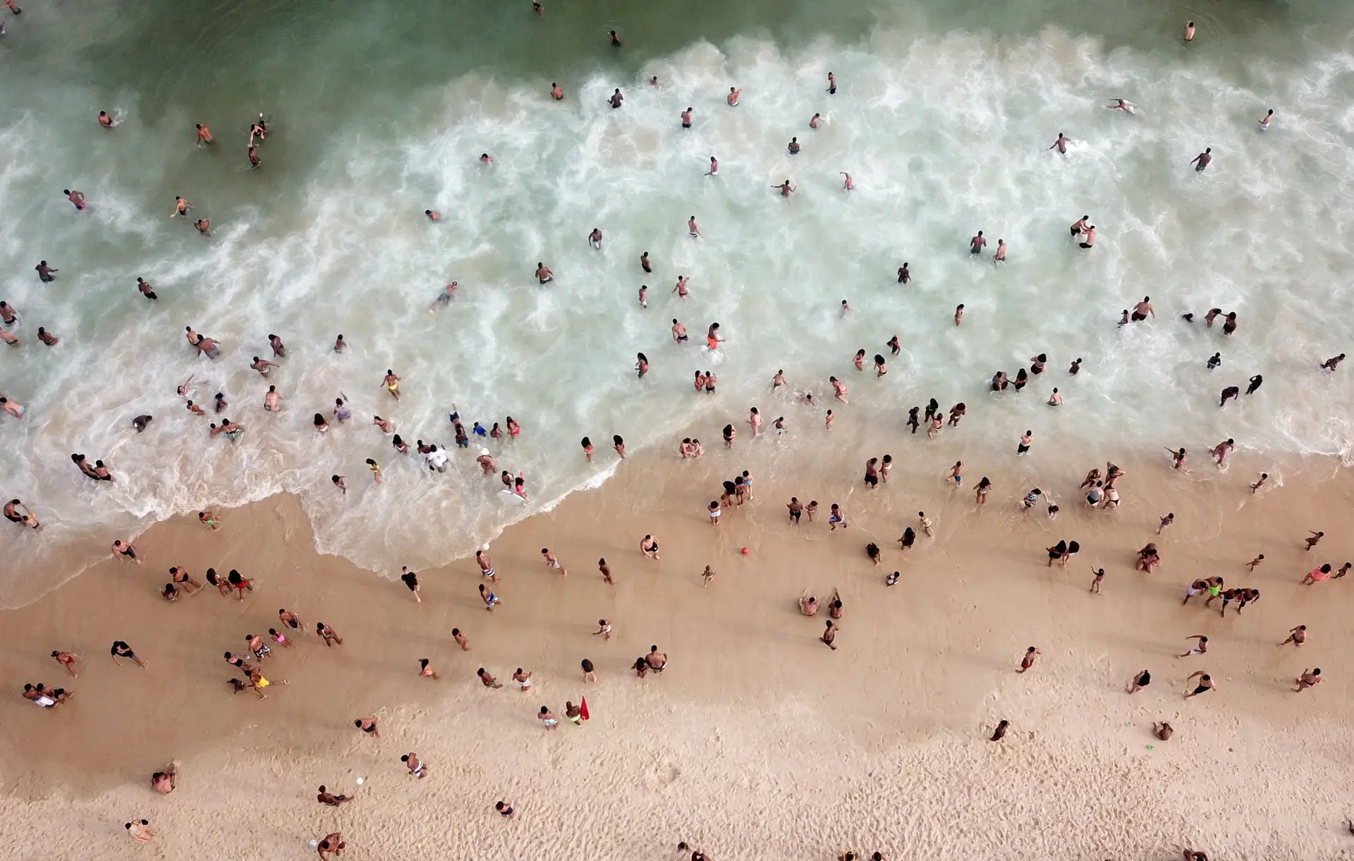 Praia de Ipanema, Rio de Janeiro.