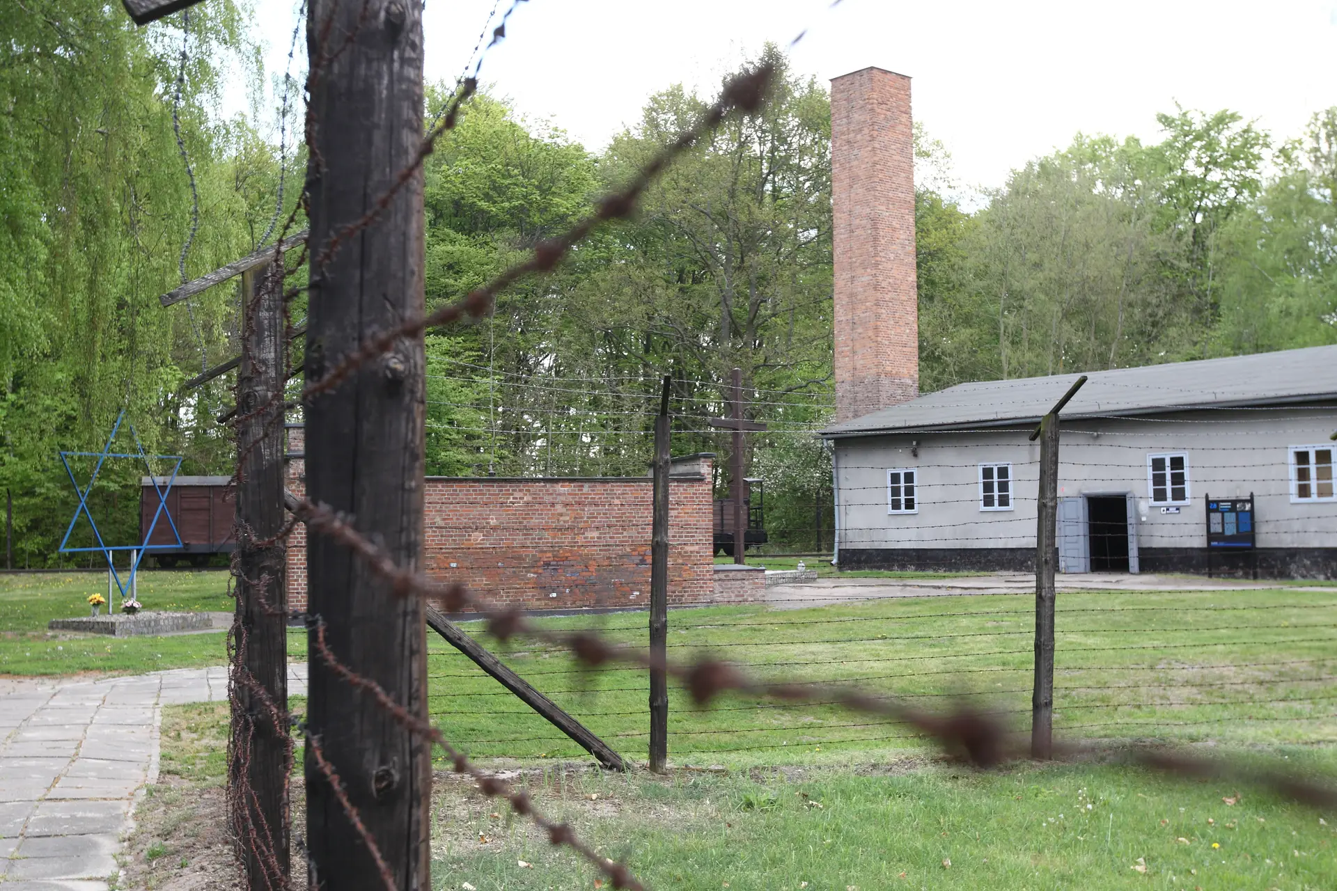 O campo de concentração de Stutthof, na Polónia