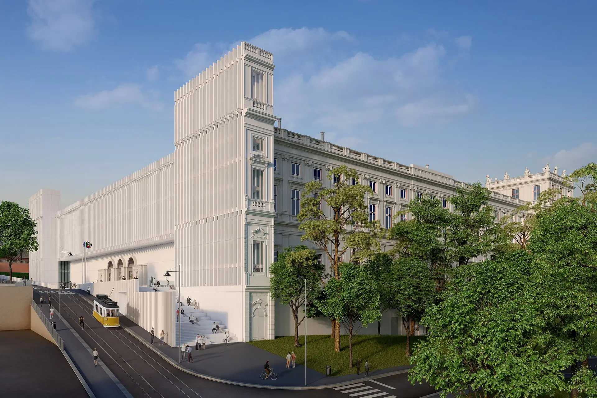 MUSEU O Palácio Nacional da Ajuda vê nascer na ala poente a casa permanente do Tesouro Real. O projeto do arquiteto João Carlos Santos estará pronto ainda este semestre