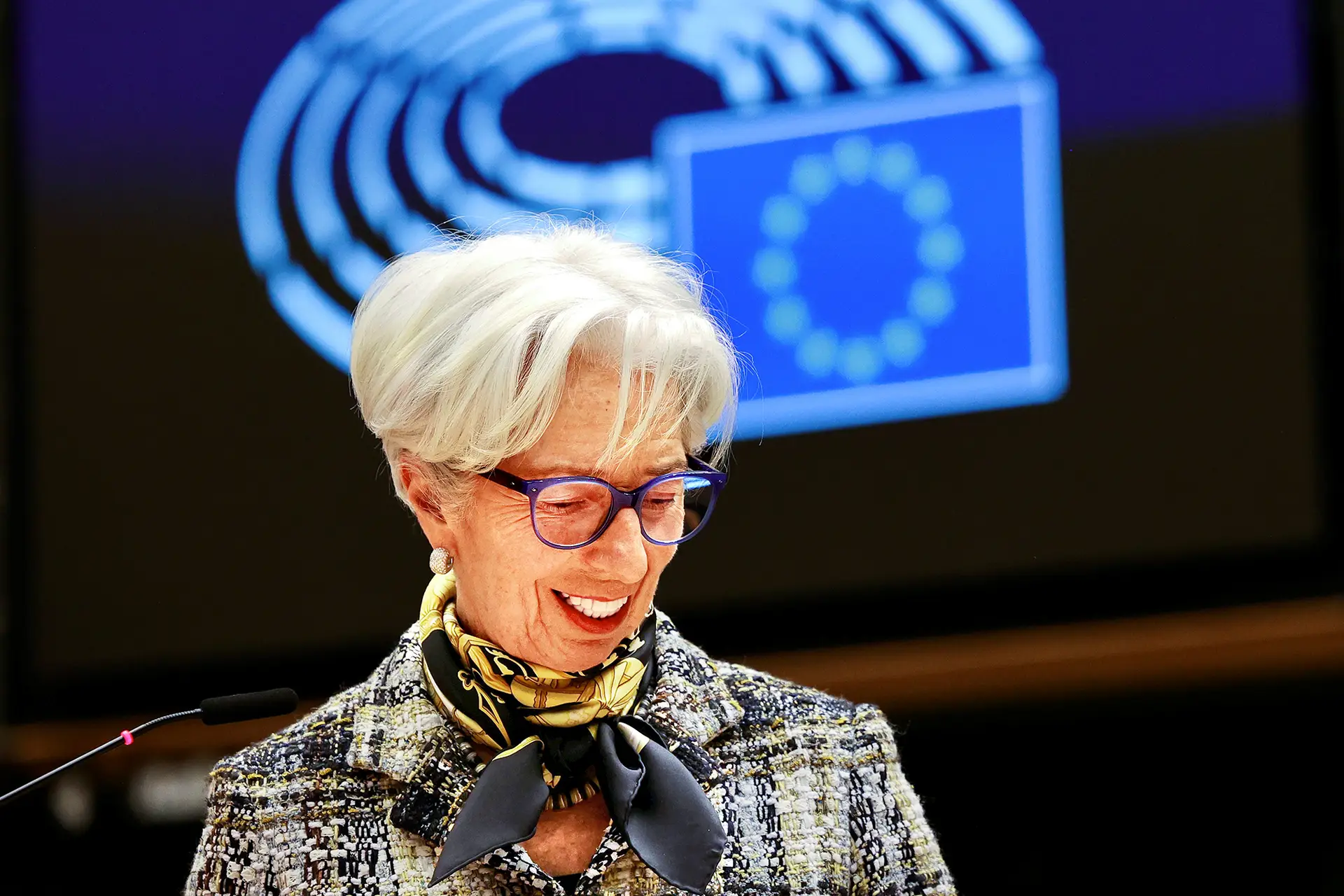 Christine Lagarde, presidente do BCE, tem duas palavras-chave para o BCE: ser forte e persistente