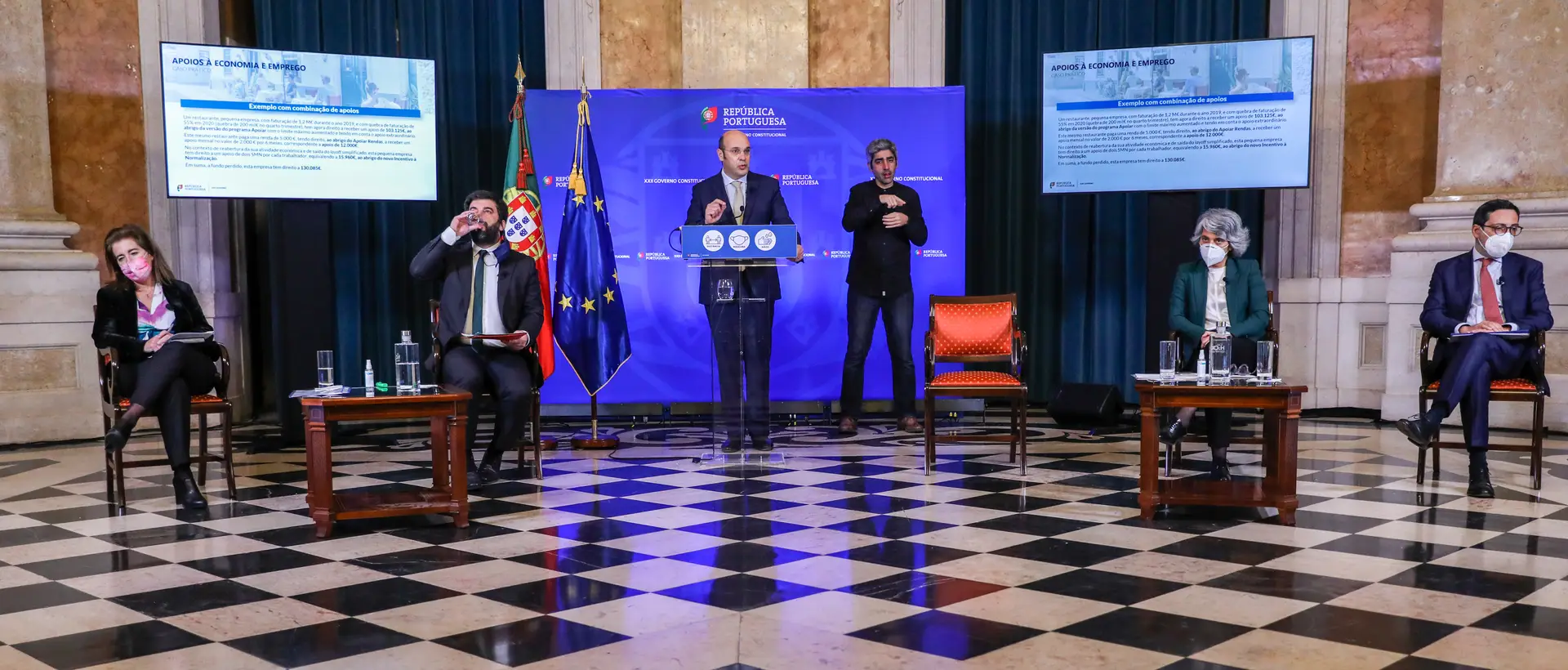 Em direto. PSD só não concorda com a reabertura já do 1.ºciclo. Governo com 7 mil milhões para ultrapassar a crise