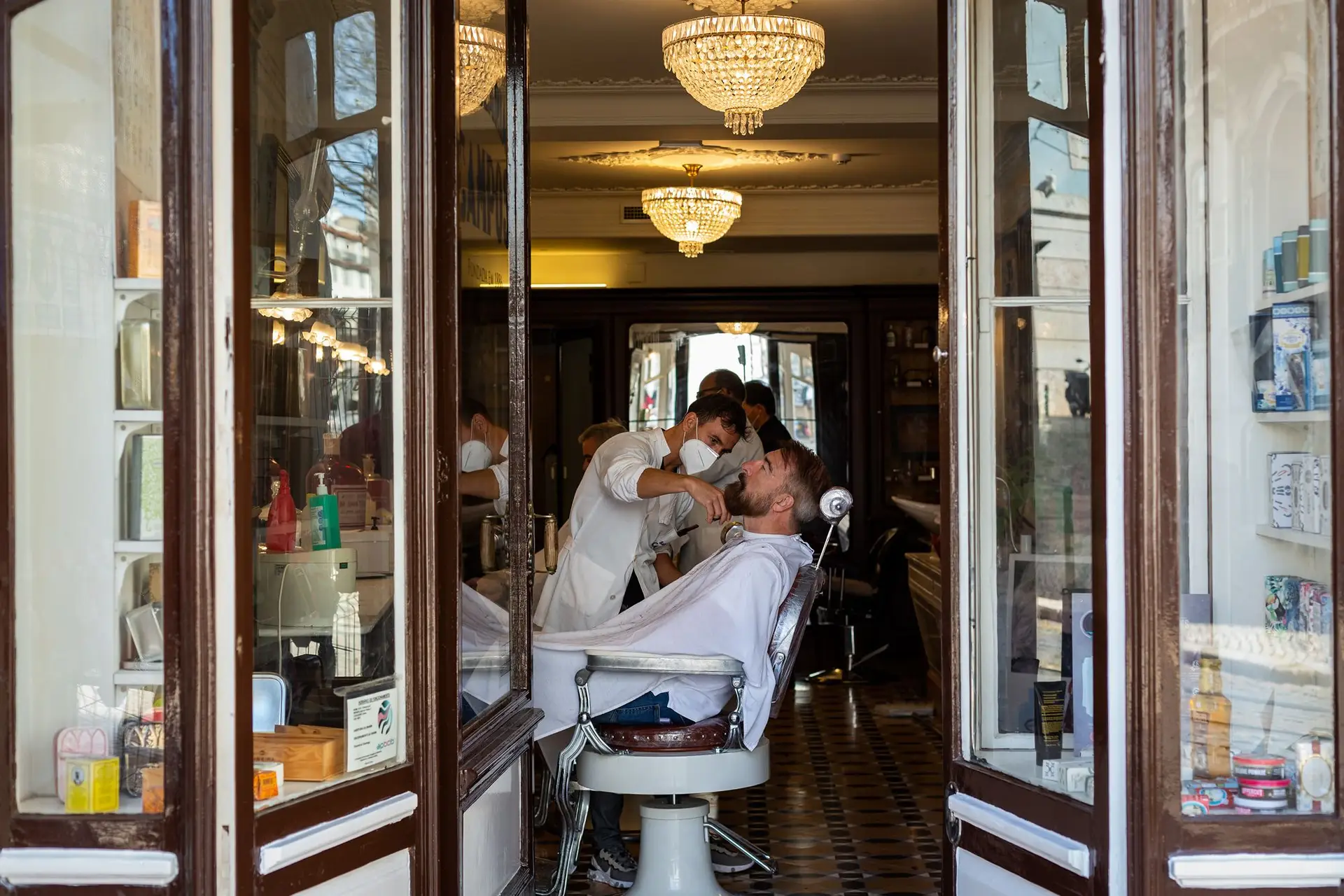 “Isto é só a maluquice do primeiro dia para cortar o cabelo. E depois?”