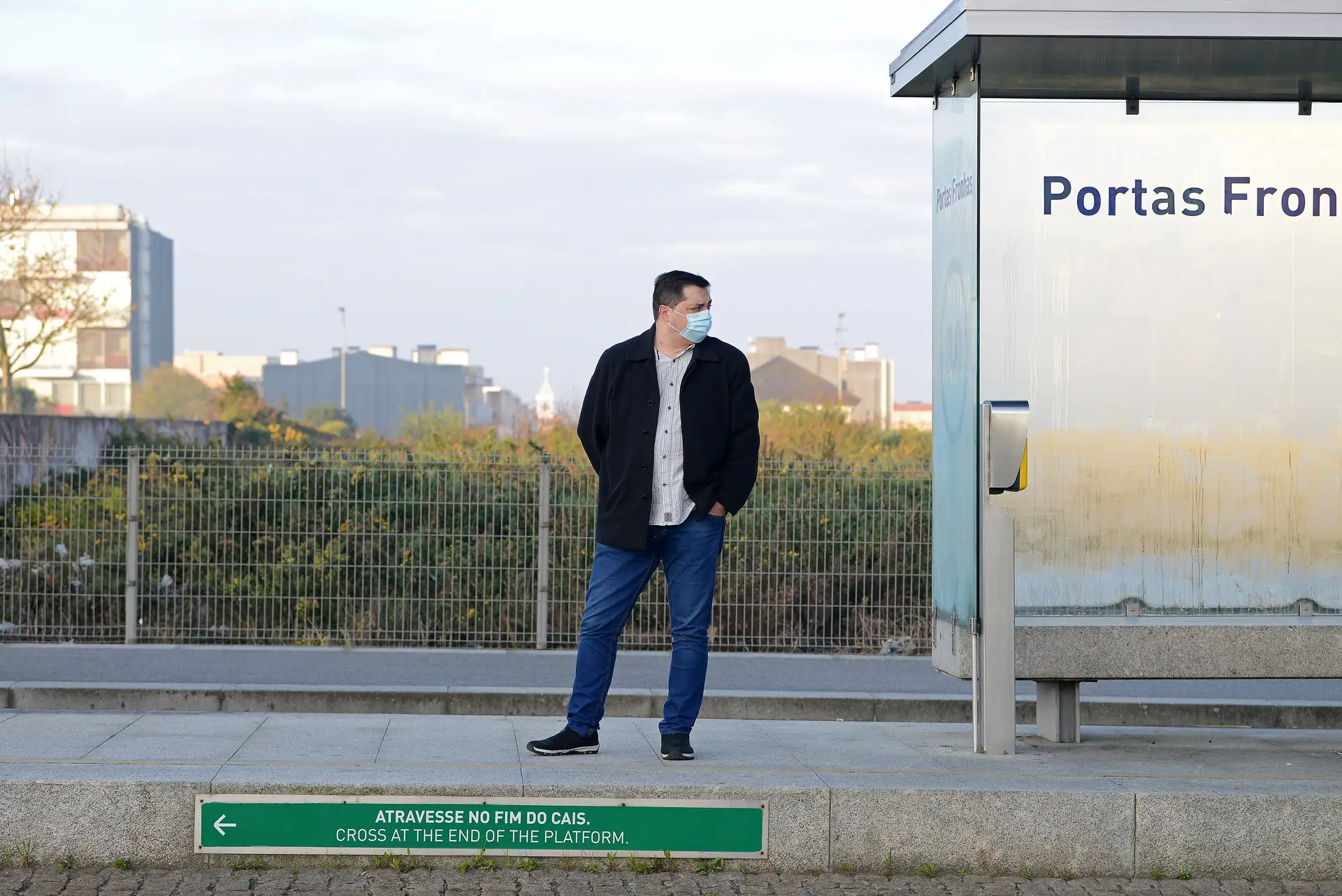 Fotogaleria. A rotina de Vicente voltou há um mês