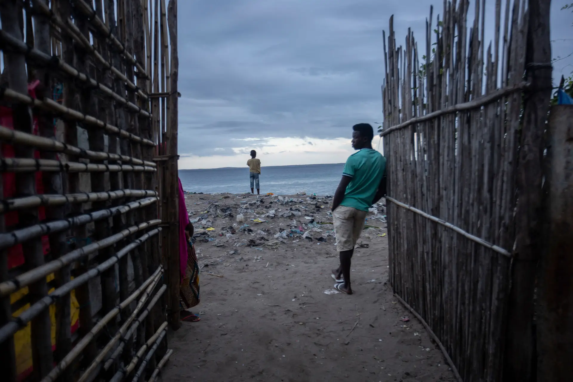 É na cidade de Pemba que grande parte dos deslocados procuram abrigo