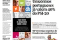 Unicórnios portugueses já valem 40% do PSI-20