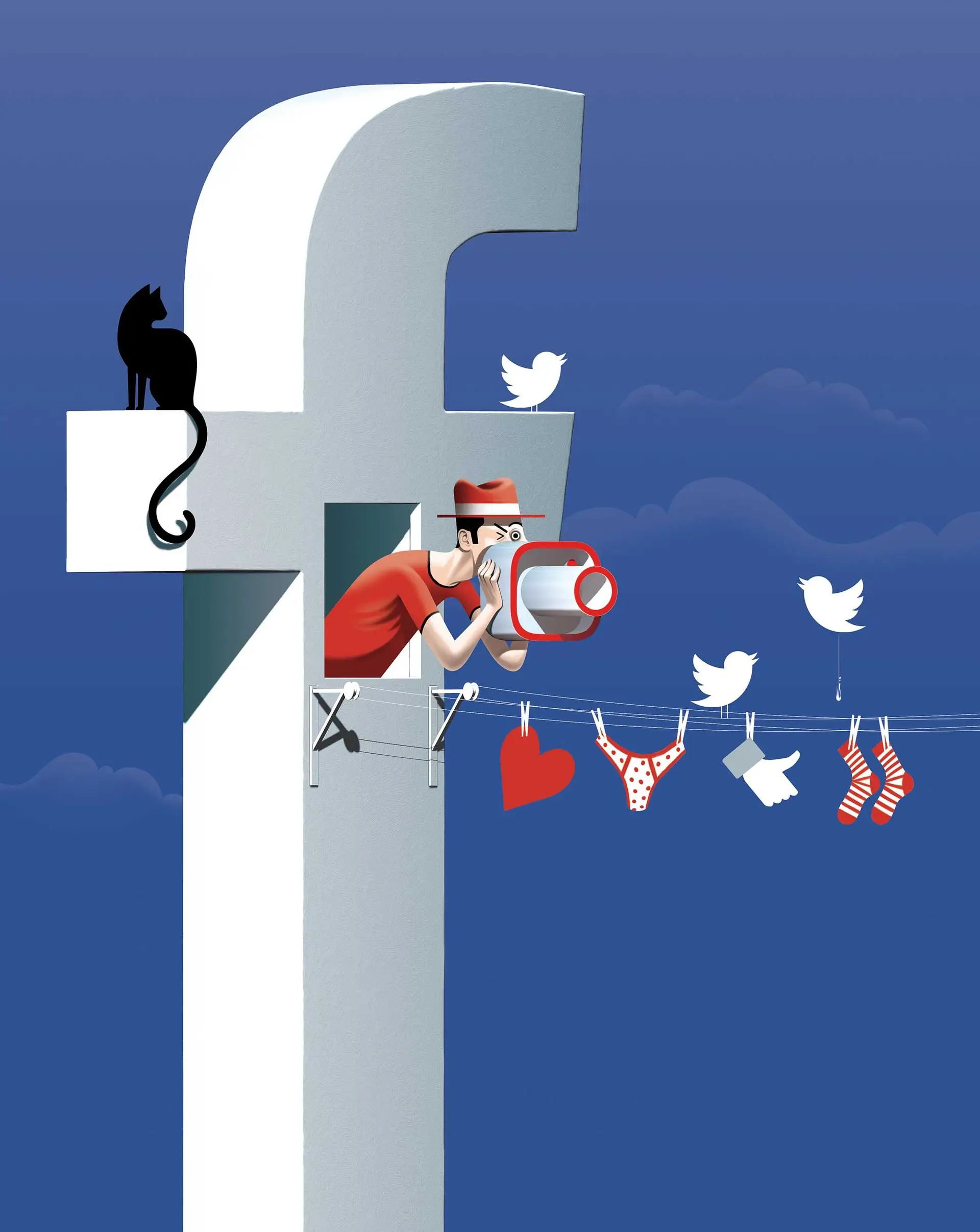 Redes sociais: Facebook lidera e as compras estão em crescimento