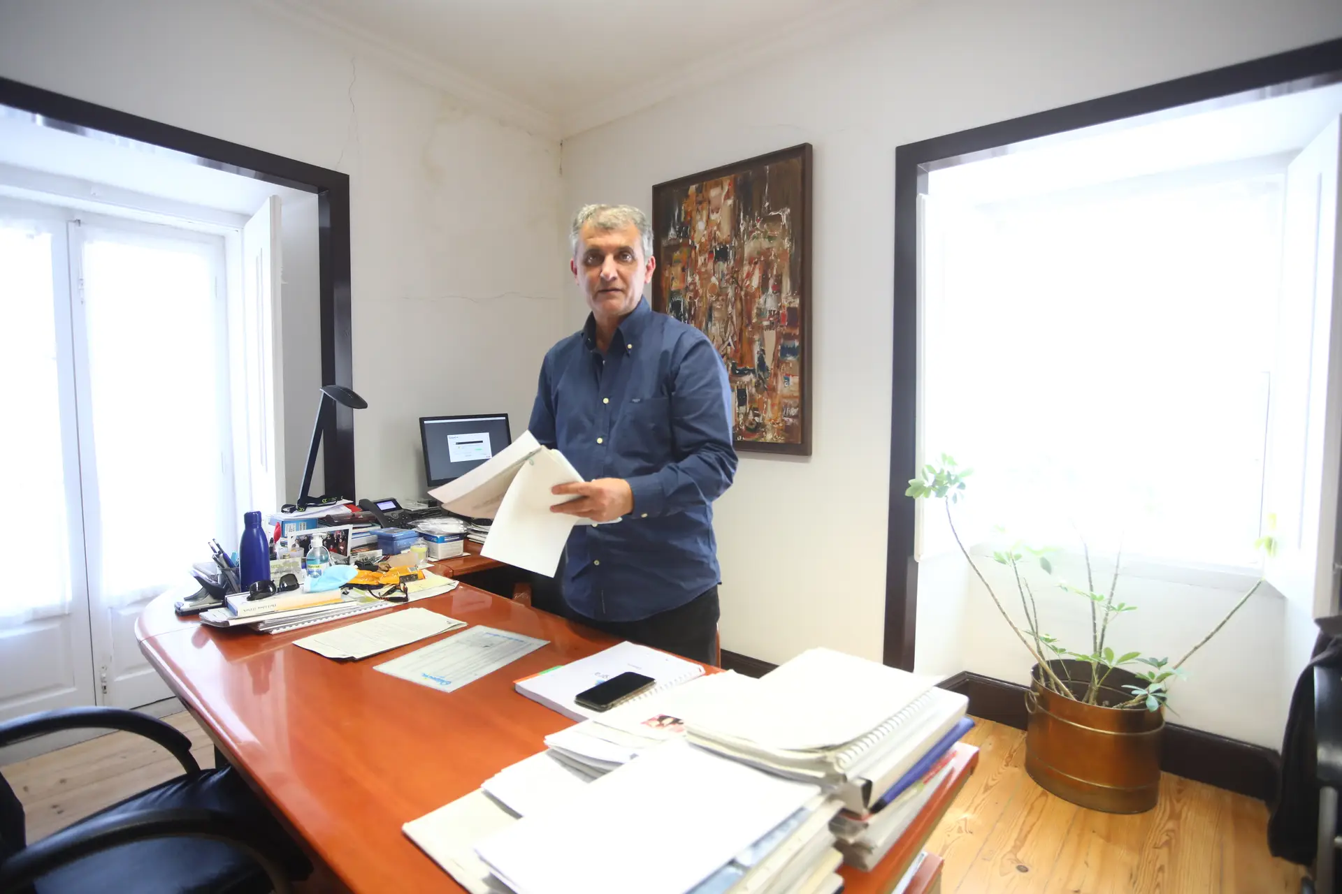 O presidente da câmara de Odemira José Alberto Guerreiro