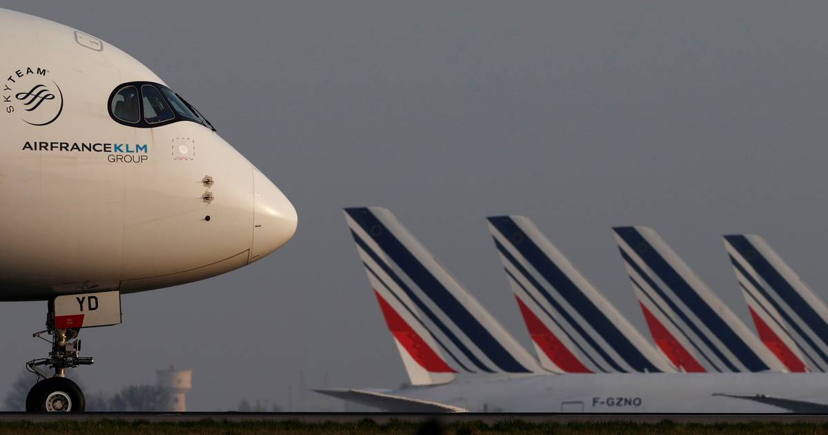 Air France-KLM reduz prejuízo no primeiro trimestre para 337 milhões de euros