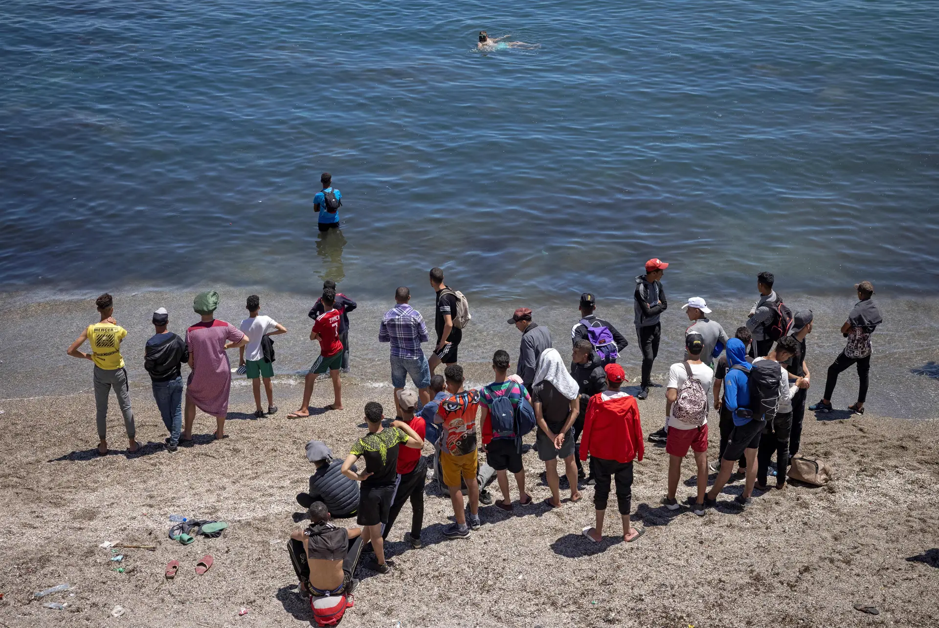 Ceuta: Bebé com três semanas salvo da água