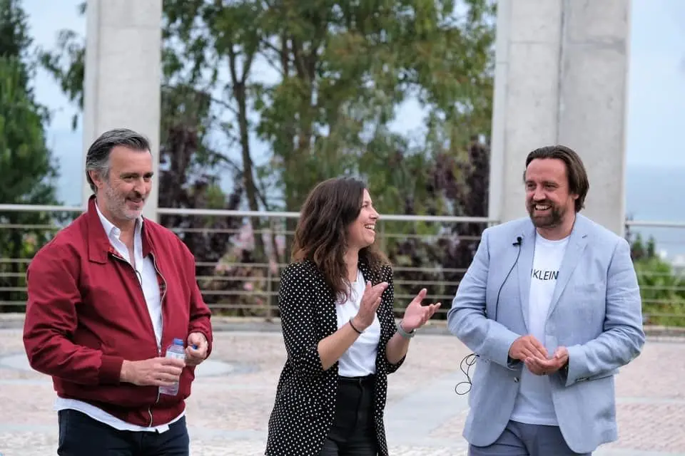 João Cotrim Figueiredo, Mariana Leitão e Bruno Mourão
