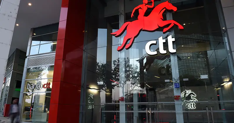 Rendimentos operacionais do Banco CTT sobem 27% para 58 milhões de euros