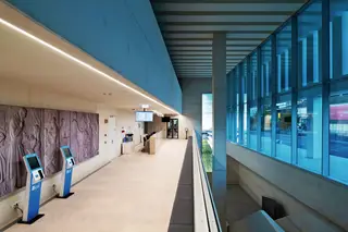 Nesta imagem, a mesma obra, já na nova unidade CUF Tejo, inaugurada em novembro