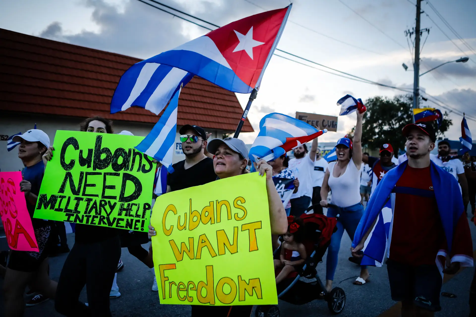 Cubanos de Miami preparam expedição de solidariedade com manifestantes em Cuba