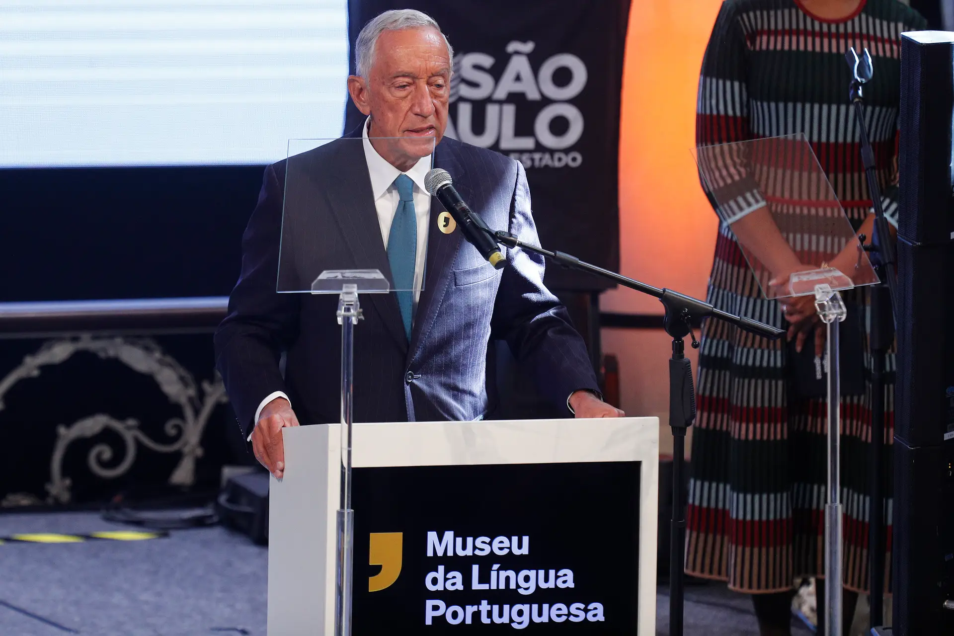 “Dança quem está na roda”: a resposta de Marcelo à ausência de Bolsonaro na reinauguração do Museu da Língua Portuguesa